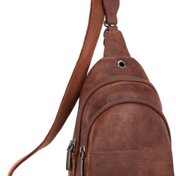 Small Crossbody Sling Bags for Women Fanny Packs Chest Bag for Travel Gift